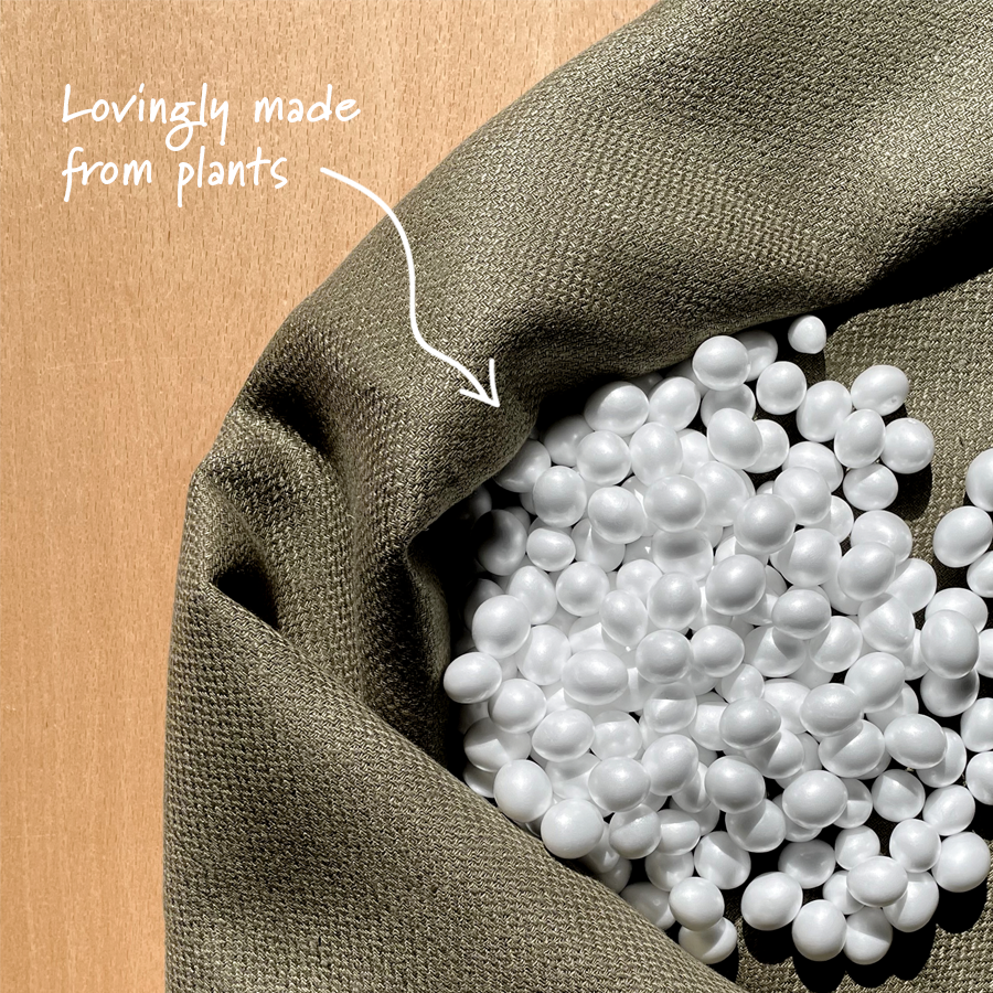 Bean bag filling environmentally discount friendly